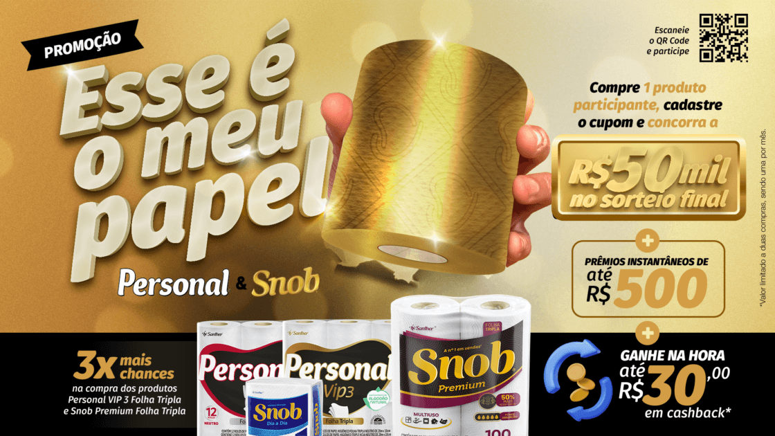 Promoção Santher — Personal & Snob