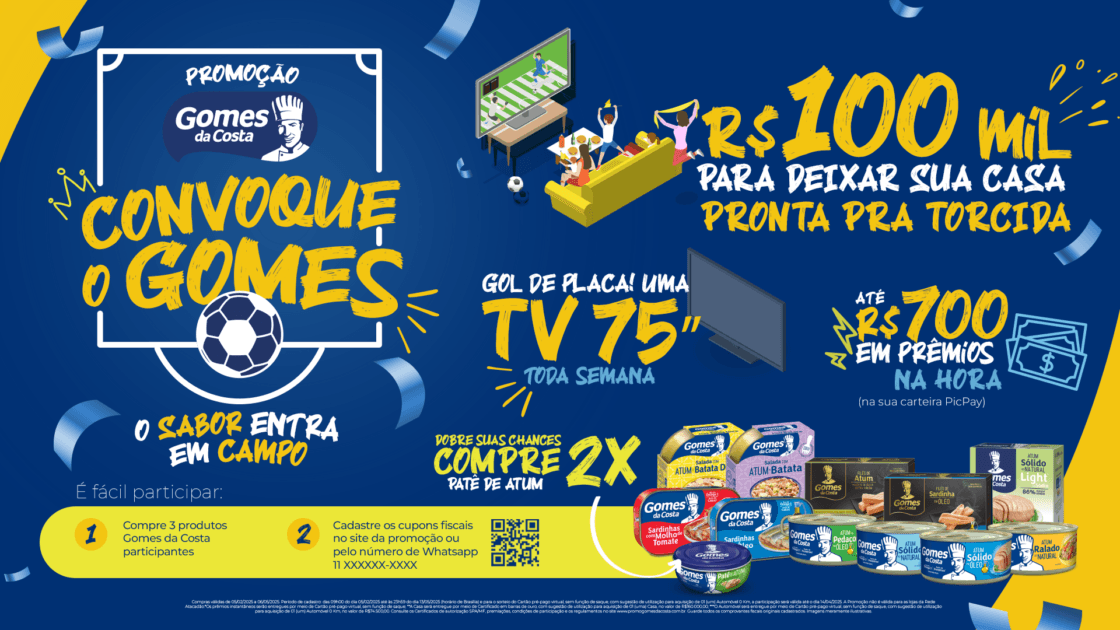 Promoção Convoque o Gomes
