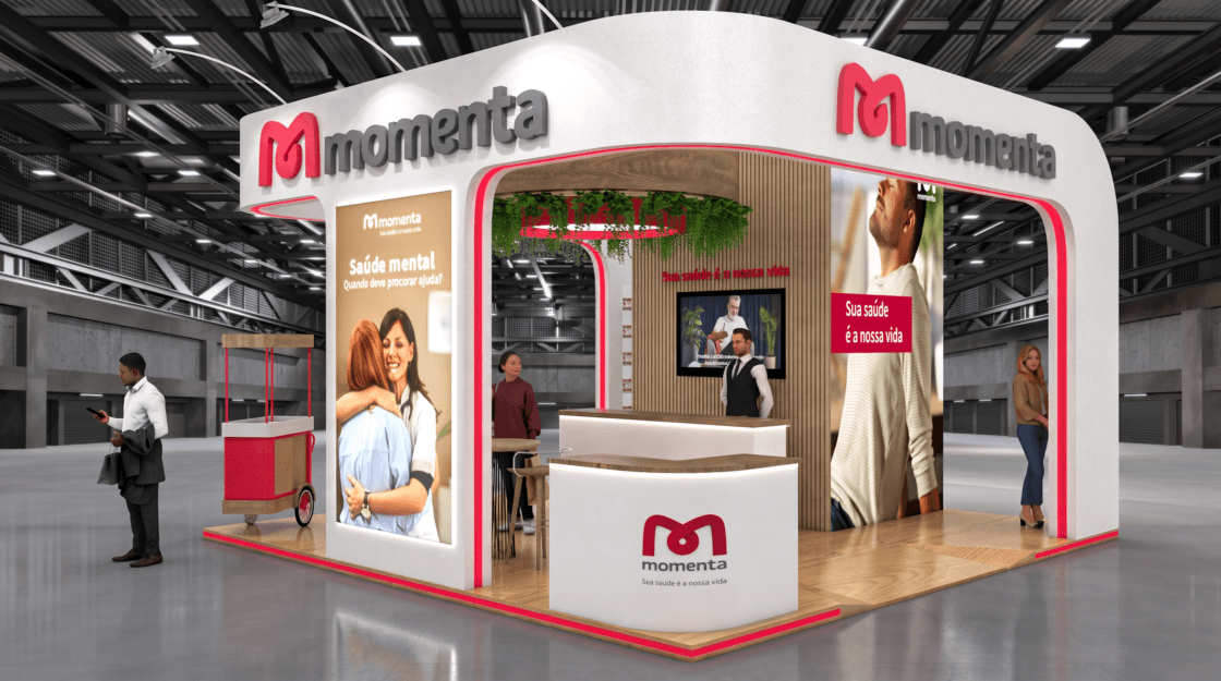 Momenta — Estande Congresso Brain 2026